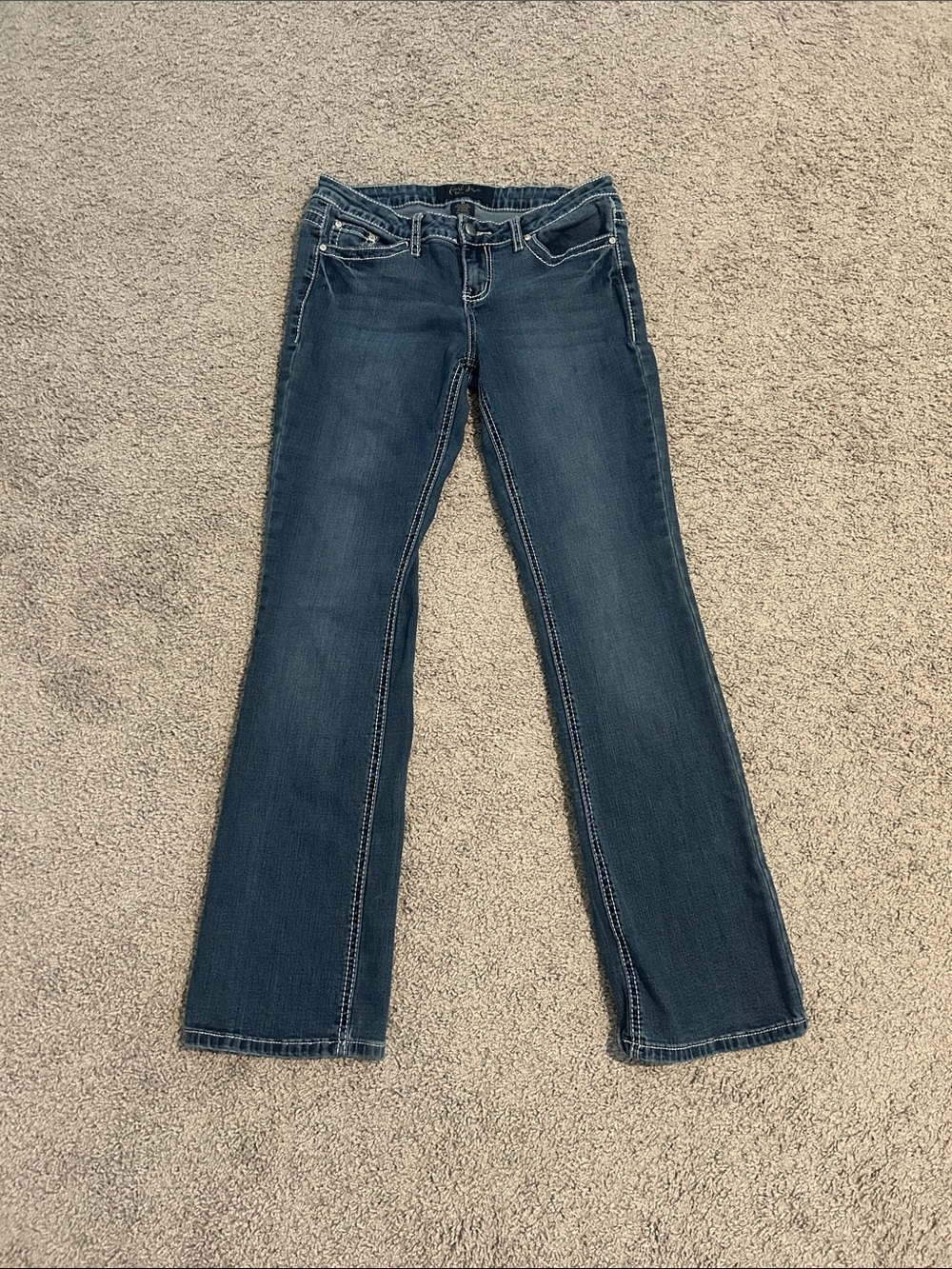 Earl Jeans Women's Dark Blue Bootcut Denim